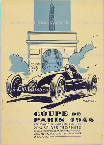 1945-09-09 | 1945 Coupe Des Prisonniers | Bois De Boulogne