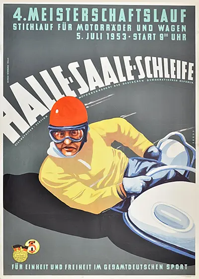 1953-07-05 | 1953 Strassenrennen Halle Saale Schleife | Halle