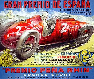 1954-10-24 | 1954 Gran Premio De Espana | Pedralbes