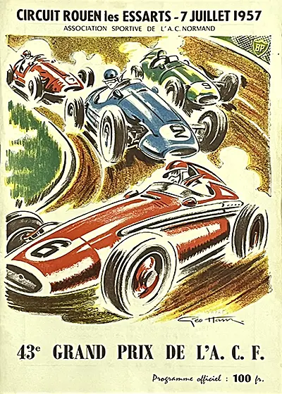 1957-07-07 | 1957 Grand Prix De l`Automobile Club De France | Rouen