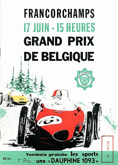 1962-06-17 | 1962 Grand Prix De Belgique | Spa-Francorchamps