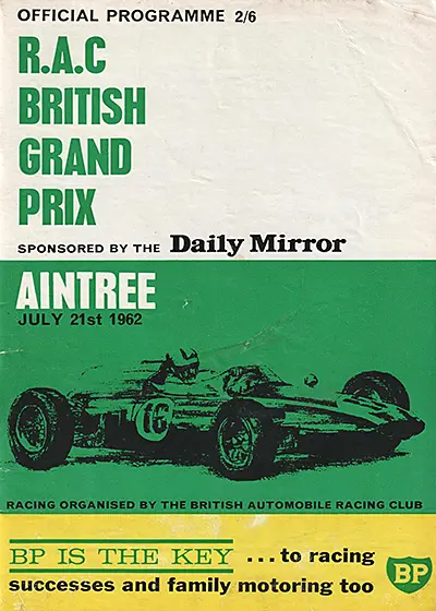 1962-07-21 | 1962 British Grand Prix | Aintree