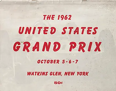 1962-10-07 | 1962 United States Grand Prix | Watkins Glen