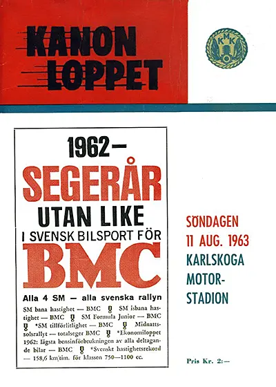 1963-08-11 | 1963 Kanonloppet | Karlskoga