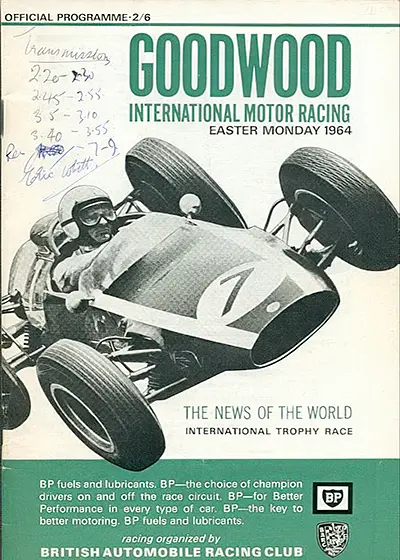 1964-03-30 | 1964 News Of The World Trophy | Goodwood