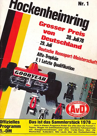 1978-07-30 | 1978 Grosser Preis von Deutschland | Hockenheim