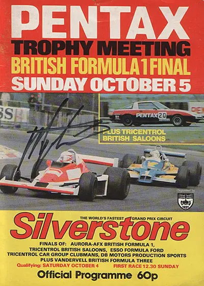 1980-10-05 | 1980 Pentax Trophy | Silverstone