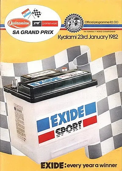 1982-01-23 | 1982 South African Grand Prix | Kyalami
