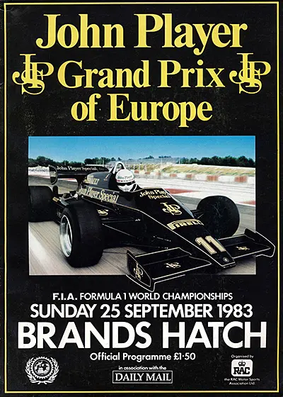 1983-09-25 | 1983 European Grand Prix | Brands Hatch