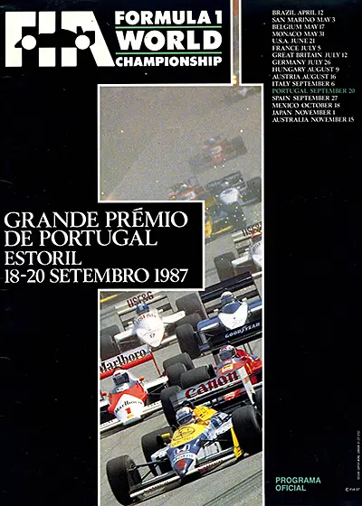 1987-09-20 | 1987 Grande Premio De Portugal | Estoril