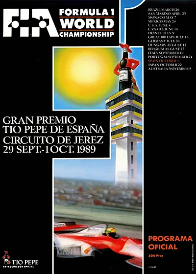 1989-10-01 | 1989 Gran Premio De Espana | Jerez de la Frontera