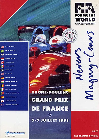 1991-07-07 | 1991 Grand Prix De France | Magny-Cours