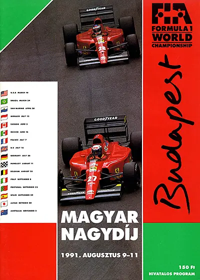 1991-08-11 | 1991 Magyar Nagydij | Budapest