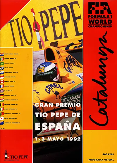 1992-05-03 | 1992 Gran Premio De Espana | Barcelona