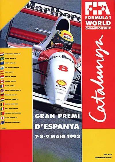 1993-05-09 | 1993 Gran Premio De Espana | Barcelona