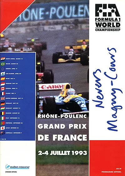 1993-07-04 | 1993 Grand Prix De France | Magny-Cours