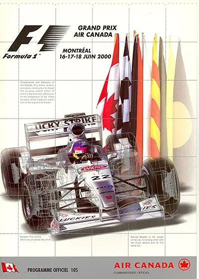 2000-06-18 | 2000 Grand Prix Du Canada | Montreal