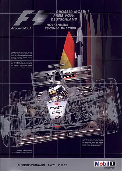 2000-07-30 | 2000 Grosser Preis von Deutschland | Hockenheim